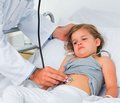 The issue of intestinal complications early diagnosis antibiotic therapy of children